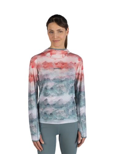 Bluza damska z kapturem Rossignol Westweg Sun kolorowa