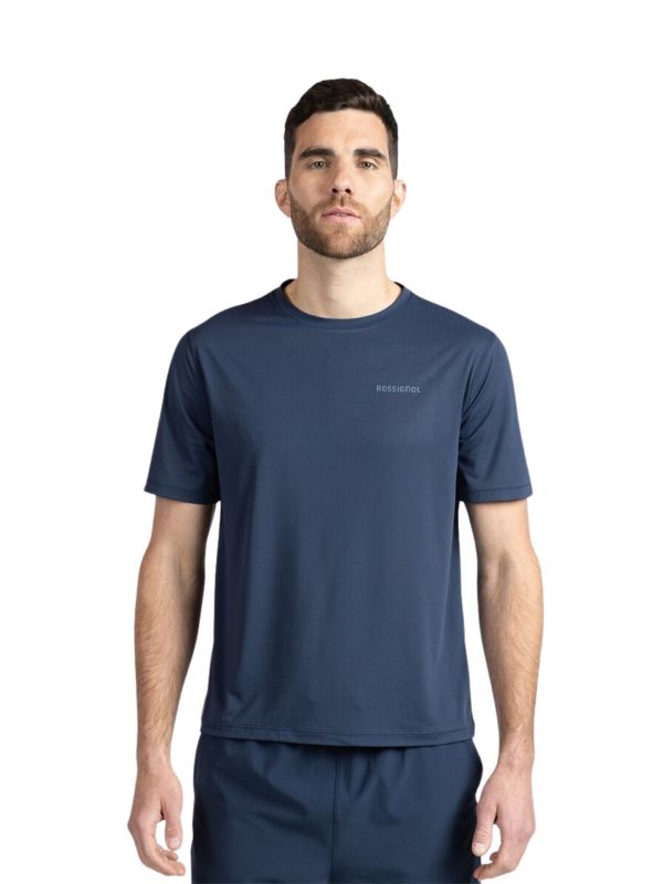 Koszulka męska Rossignol Sidelhorn granatowy