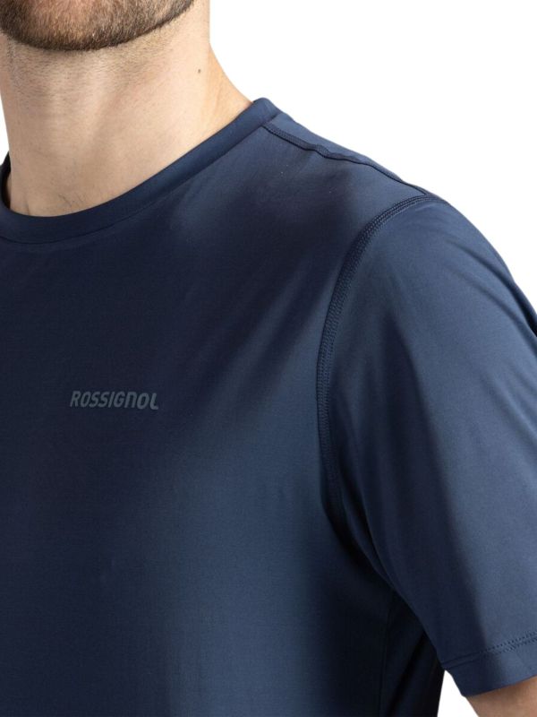 Koszulka męska Rossignol Sidelhorn granatowy