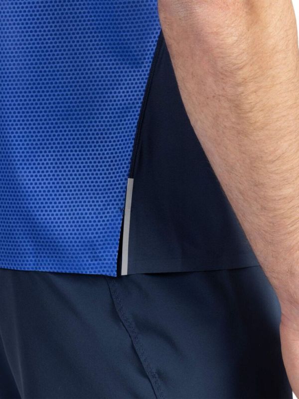 Koszulka do biegania męska Rossignol Sapa Tank granatowa