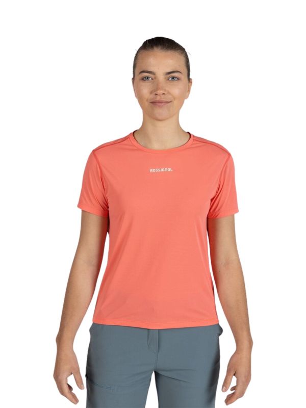 Koszulka damska Rossignol Sidelhorn różowa