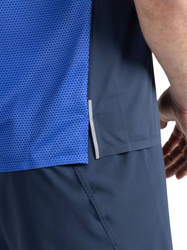 Koszulka do biegania męska Rossignol Sapa granatowa