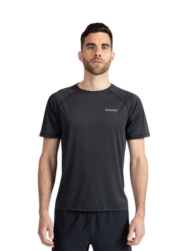 Koszulka do biegania męska Rossignol Sapa czarna