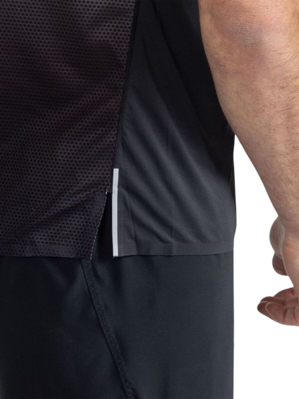 Koszulka do biegania męska Rossignol Sapa czarna