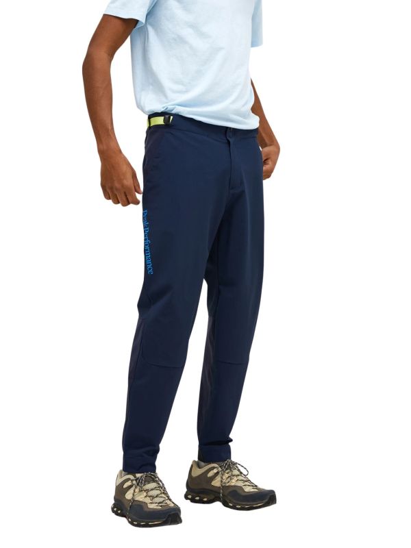 Spodnie Peak Performance męskie Trail MTB granatowe