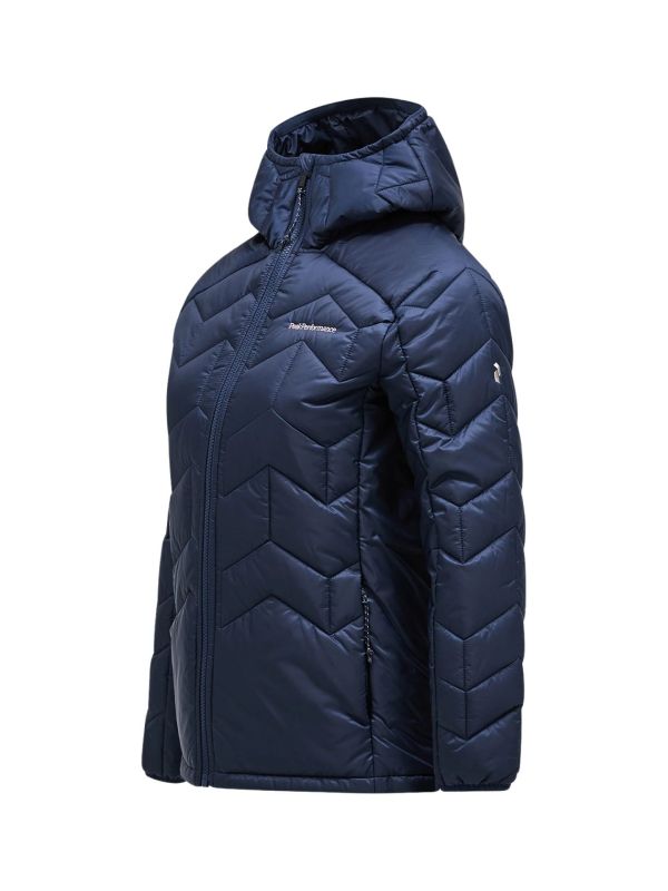Kurtka Peak Performance damska Elevate Liner Hood granatowa