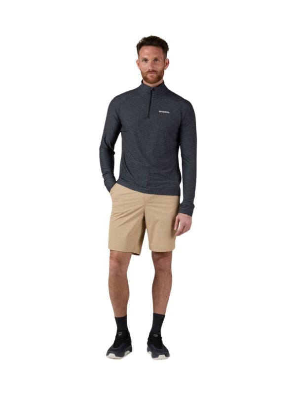 Koszulka męska Rossignol Westweg Half-Zip czarna