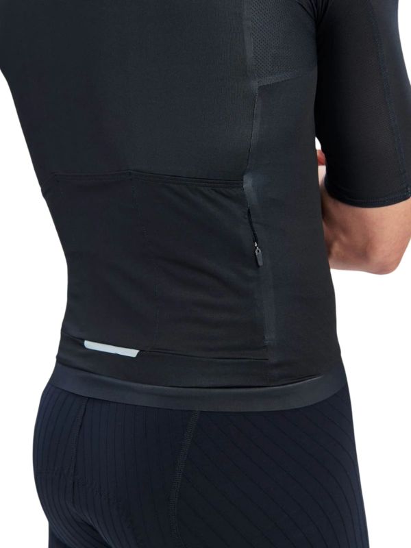 Koszulka rowerowa męska POC Pristine Jersey czarna