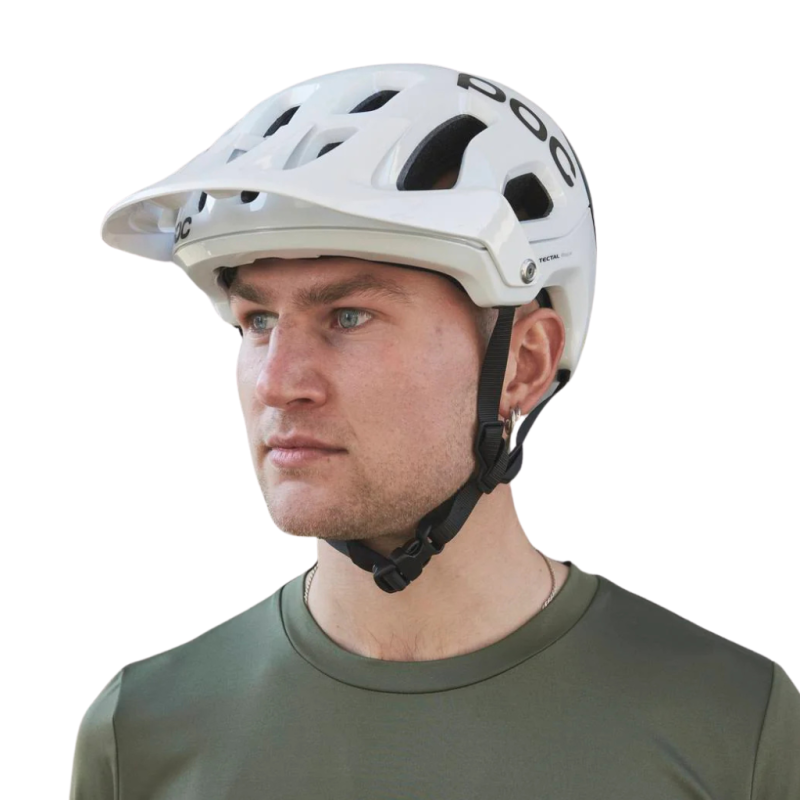 Kask rowerowy POC Tectal Race MIPS biały