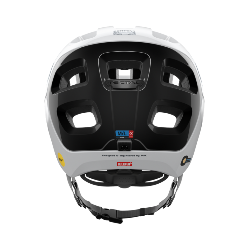 Kask rowerowy POC Tectal Race MIPS biały