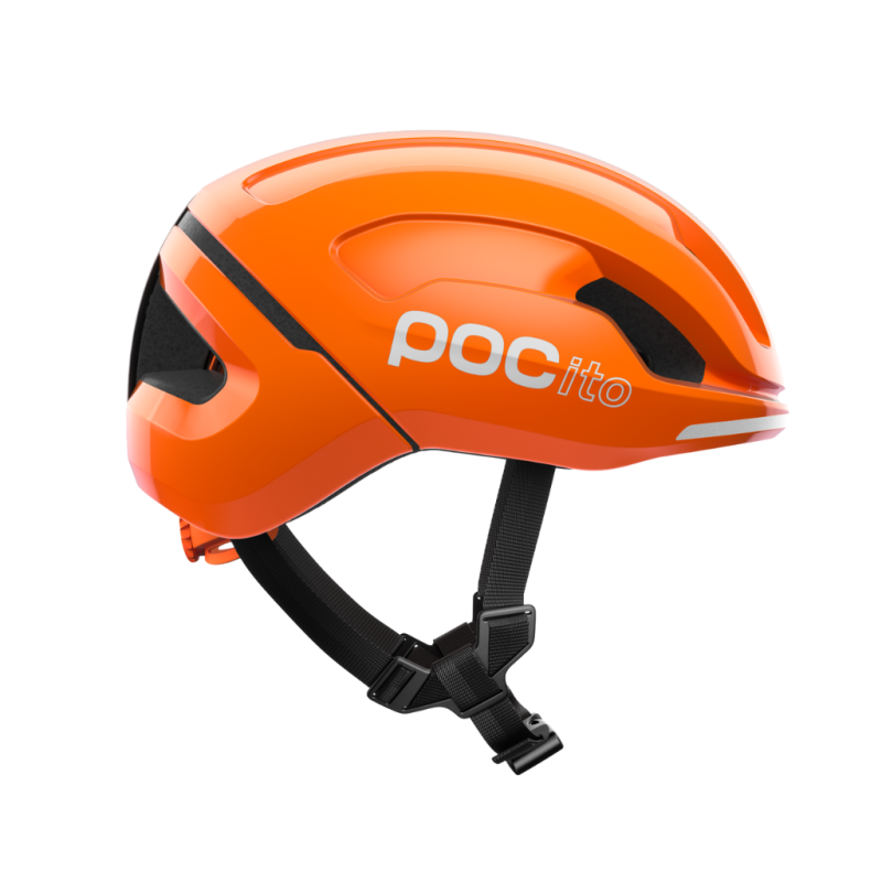 Kask rowerowy dziecięcy POC POCITO Omne MIPS pomarańczowy
