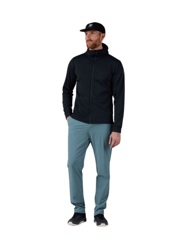 Kurtka męska z kapturem Rossignol Thin Midlayer czarna