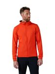 Kurtka męska z kapturem Rossignol Thin Midlayer pomarańczowa