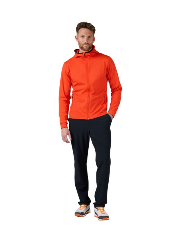 Kurtka męska z kapturem Rossignol Thin Midlayer pomarańczowa