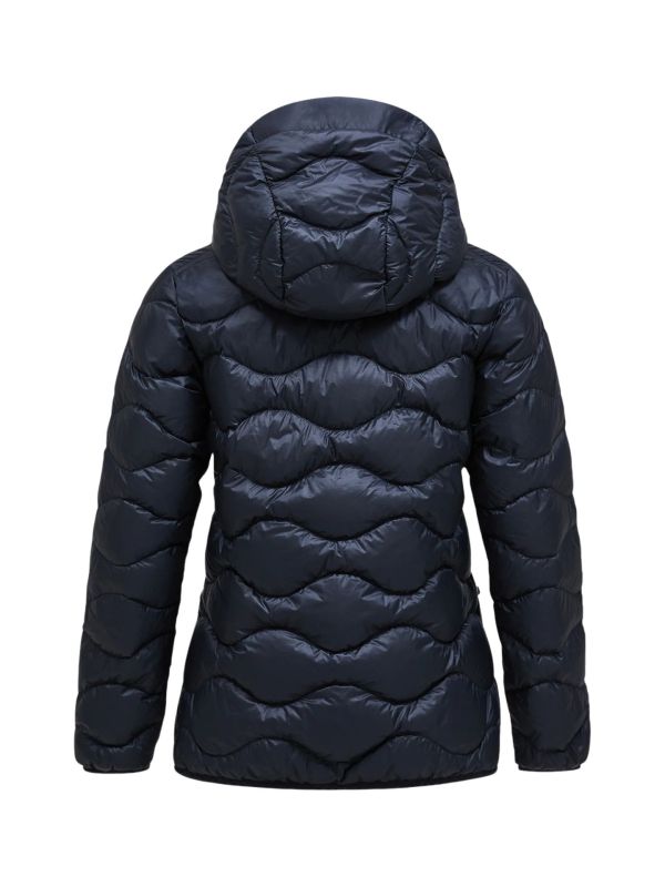 Kurtka Peak Performance puchowa damska Helium Down Hood Jacket czarna