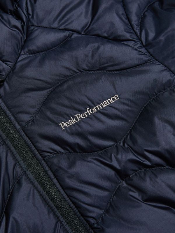 Kurtka Peak Performance puchowa damska Helium Down Hood Jacket czarna