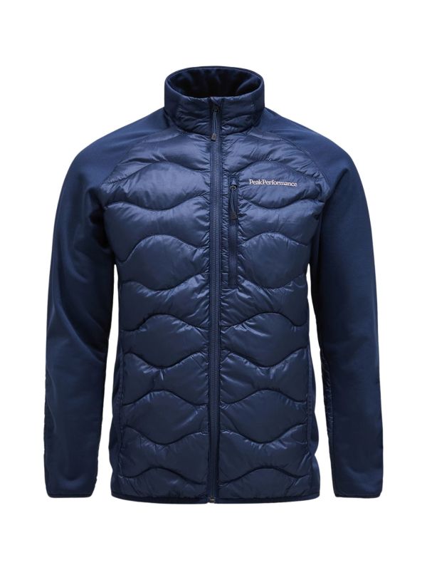 Kurtka Peak Performance puchowa męska Helium Down Hybrid Jacket granatowa