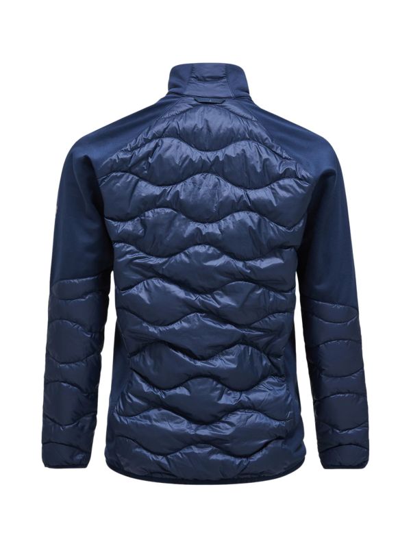 Kurtka Peak Performance puchowa męska Helium Down Hybrid Jacket granatowa