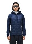 Kurtka Peak Performance puchowa męska Helium Down Hybrid Hood granatowa