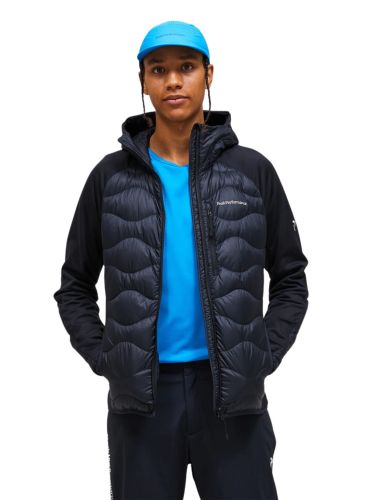 Kurtka Peak Performance puchowa męska Helium Down Hybrid Hood czarna