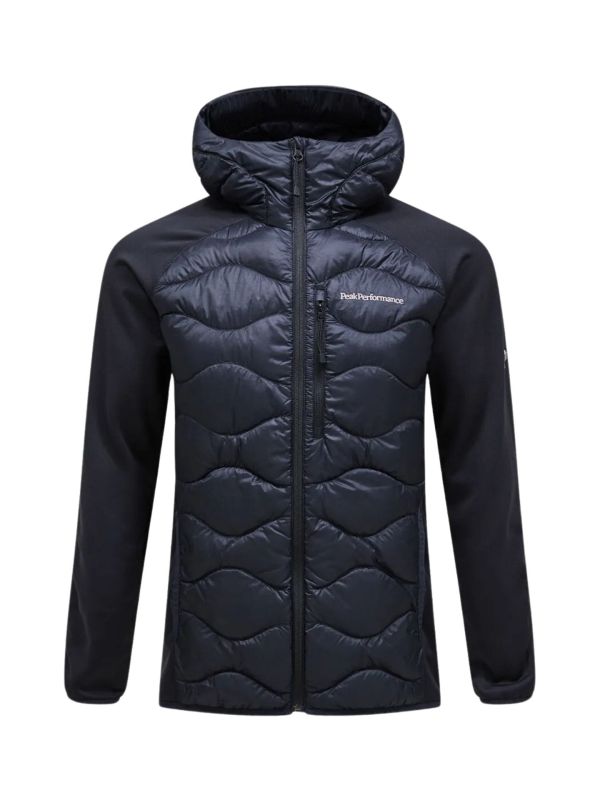 Kurtka Peak Performance puchowa męska Helium Down Hybrid Hood czarna