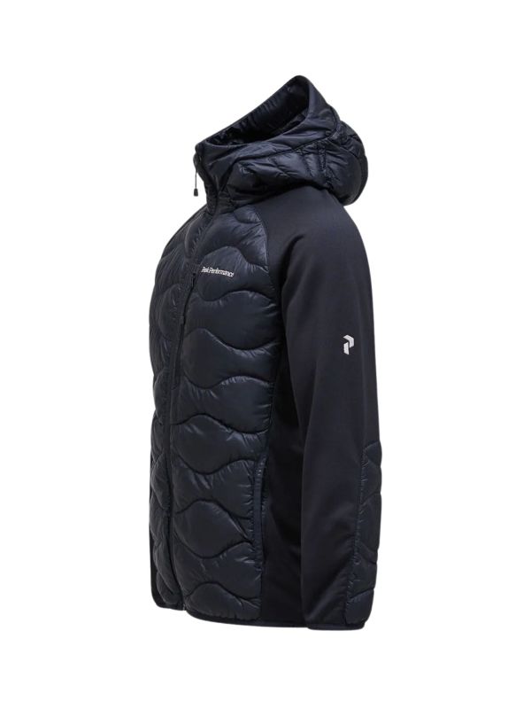 Kurtka Peak Performance puchowa męska Helium Down Hybrid Hood czarna