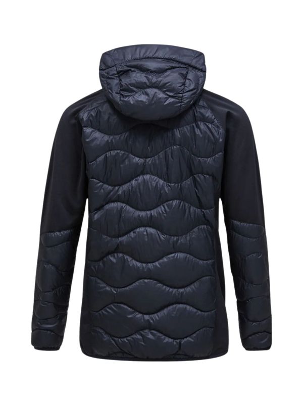 Kurtka Peak Performance puchowa męska Helium Down Hybrid Hood czarna