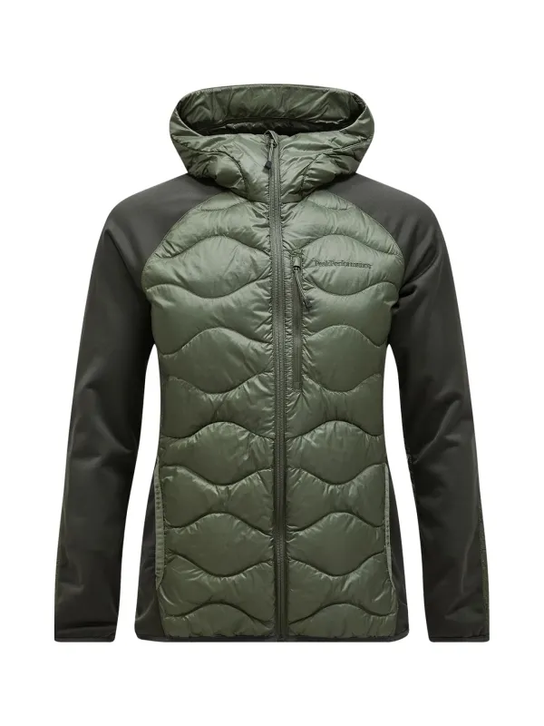 Kurtka puchowa męska Peak Performance Helium Hybrid Down Hood pine needle