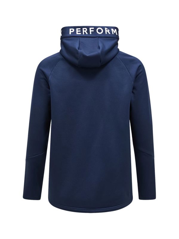 Bluza Peak Performance męska Rider Zip Hood granatowa