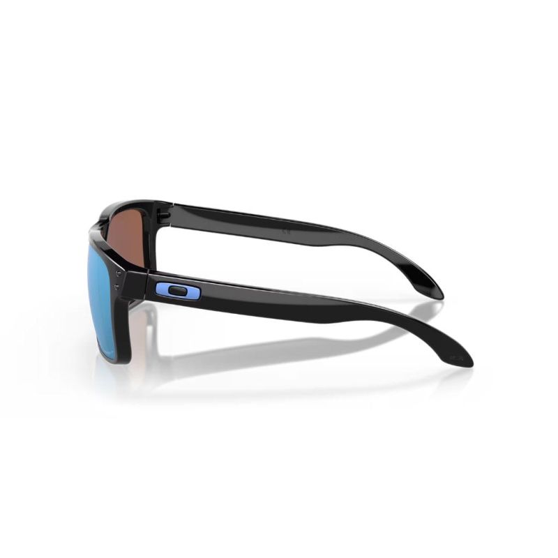 Okulary przeciwsłoneczne Oakley Holbrook polished black/prizm deep water polarized