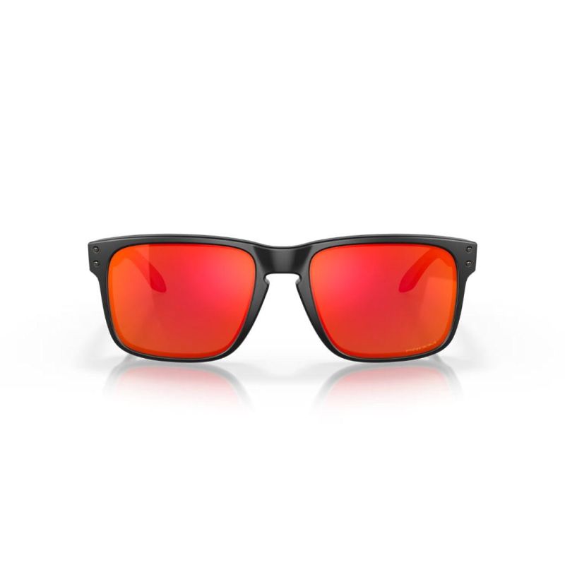 Okulary przeciwsłoneczne Oakley Holbrook matte black/prizm ruby