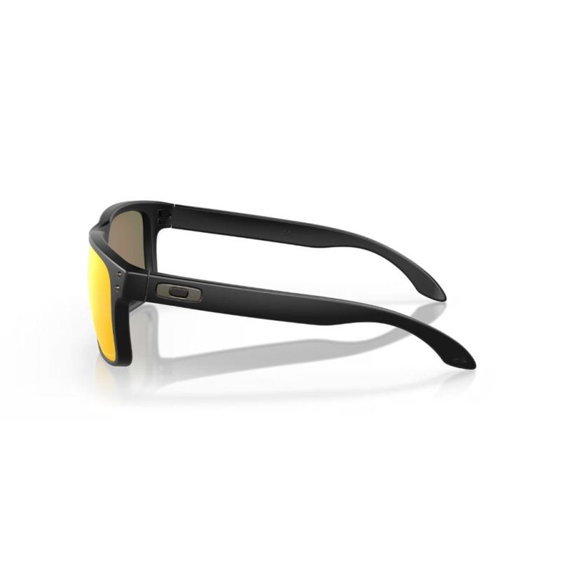 Okulary przeciwsłoneczne Oakley Holbrook matte black/prizm ruby