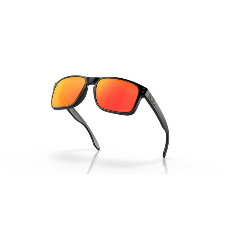 Okulary przeciwsłoneczne Oakley Holbrook matte black/prizm ruby