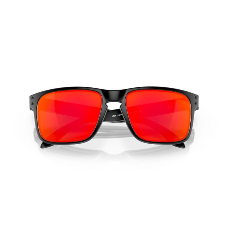 Okulary przeciwsłoneczne Oakley Holbrook matte black/prizm ruby