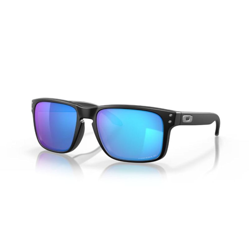 Okulary przeciwsłoneczne Oakley Holbrook matte black/prizm sapphire polarized