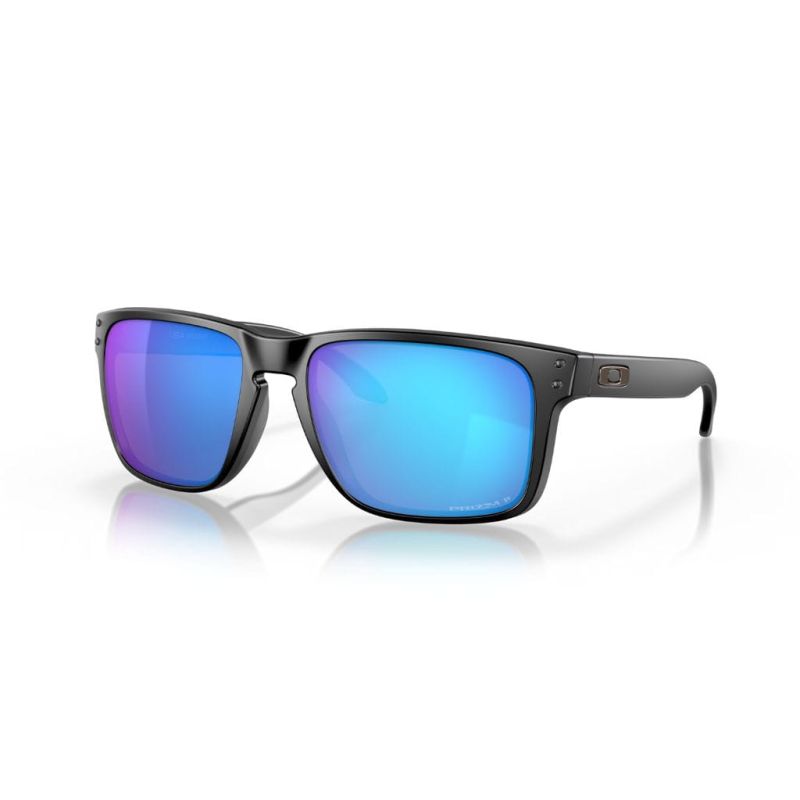 Okulary przeciwsłoneczne Oakley Holbrook XL matte black/prizm sapphire polarized
