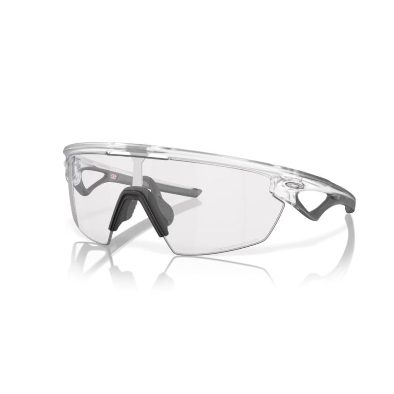 Okulary przeciwsłoneczne Oakley Sphaera matte clear/clear to black iridium photochromic