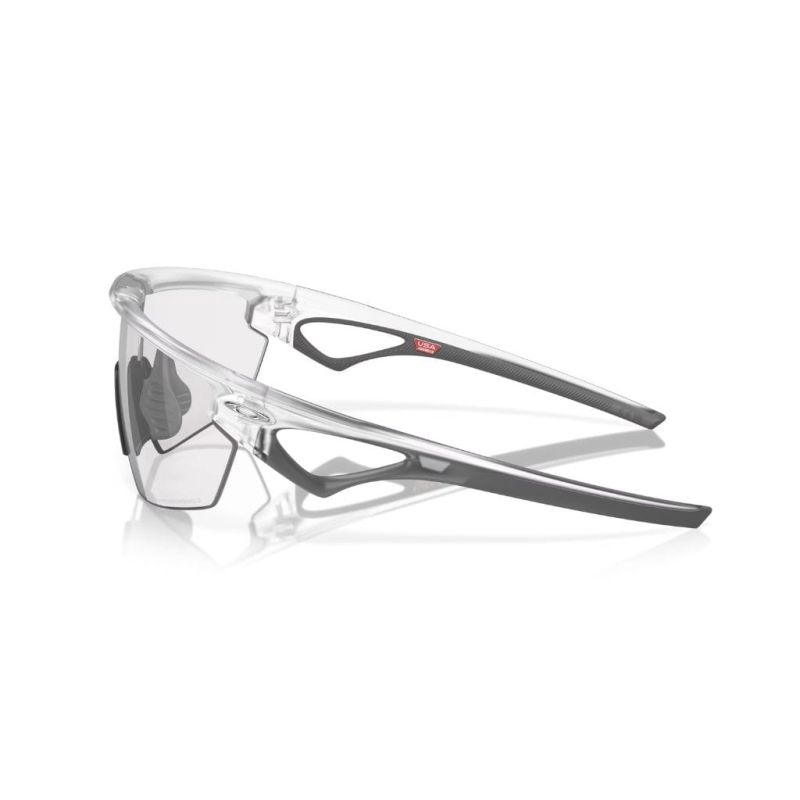 Okulary przeciwsłoneczne Oakley Sphaera matte clear/clear to black iridium photochromic