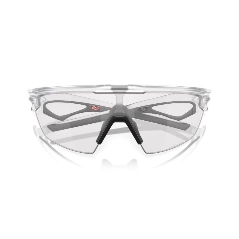 Okulary przeciwsłoneczne Oakley Sphaera matte clear/clear to black iridium photochromic