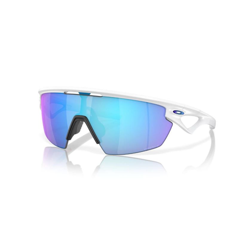 Okulary przeciwsłoneczne Oakley Sphaera matte white/prizm sapphire polarized