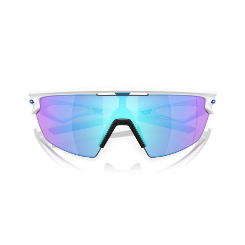 Okulary przeciwsłoneczne Oakley Sphaera matte white/prizm sapphire polarized