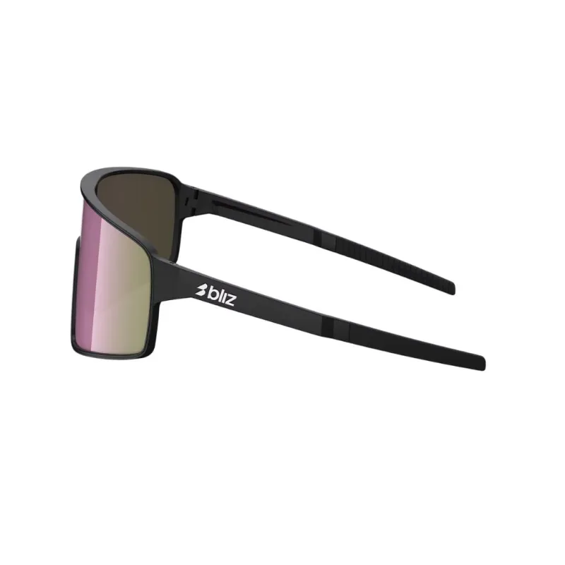 Okulary przeciwsłoneczne Bliz P001 matte black/brown/pink multicolor