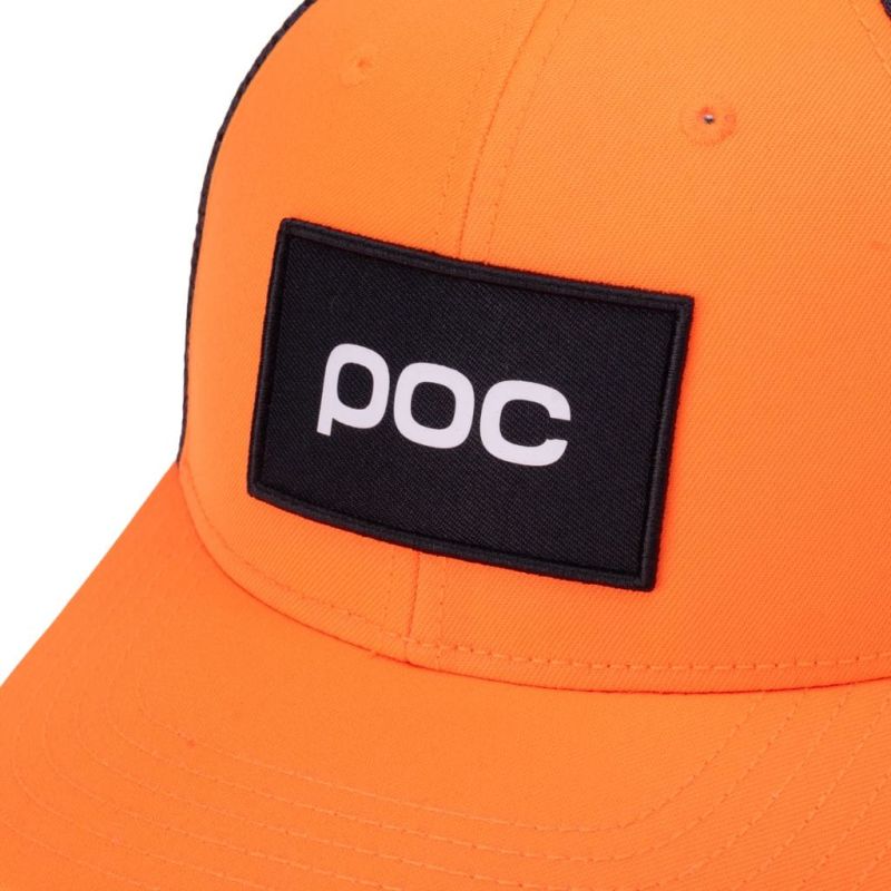 Czapka z daszkiem POC Trucker Cap pomarańczowa