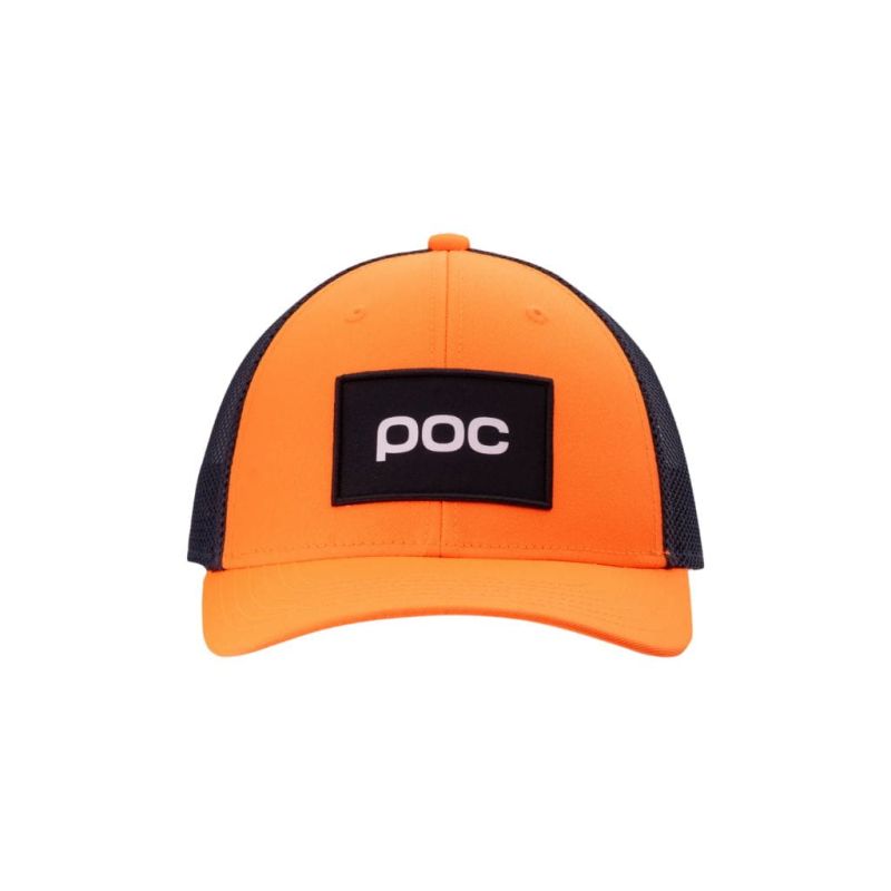 Czapka z daszkiem POC Trucker Cap pomarańczowa