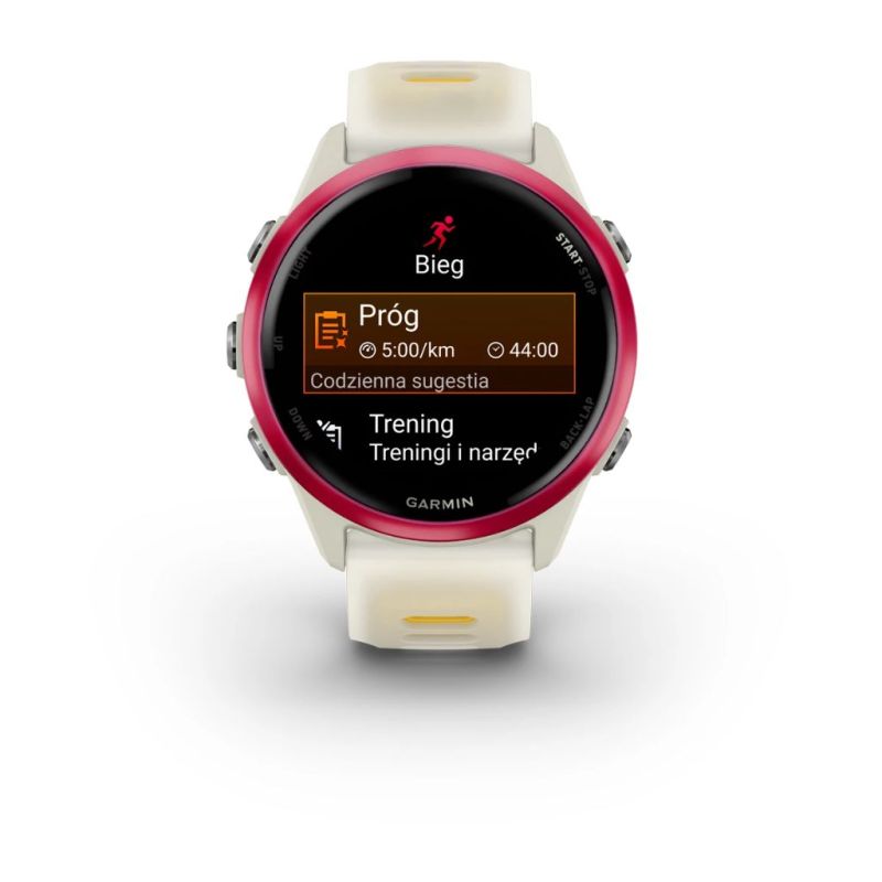 Zegarek Garmin Forerunner® 570 - 42mm - Bone/Mango