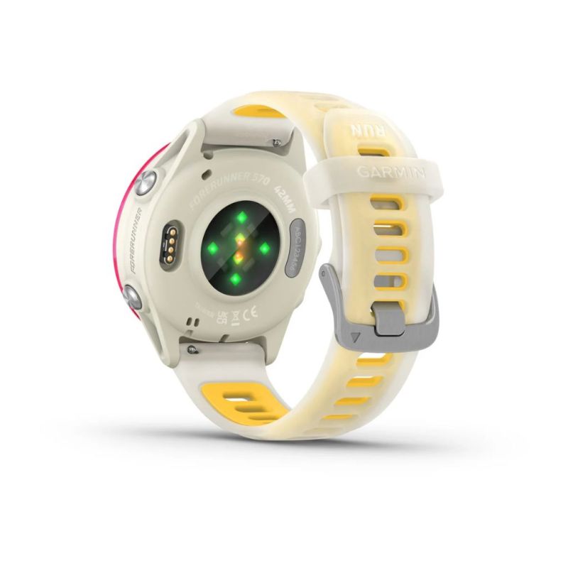 Zegarek Garmin Forerunner® 570 - 42mm - Bone/Mango