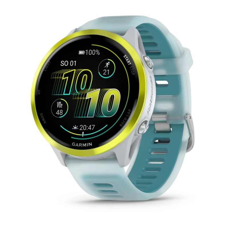 Zegarek Garmin Forerunner® 570 - 47mm - Whitestone/Turquoise