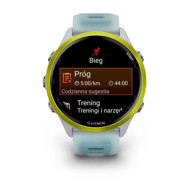 Zegarek Garmin Forerunner® 570 - 47mm - Whitestone/Turquoise