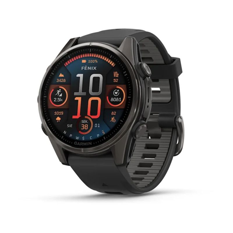 Zegarek Garmin fenix® 8 - 43 mm - Amoled Pebble grey