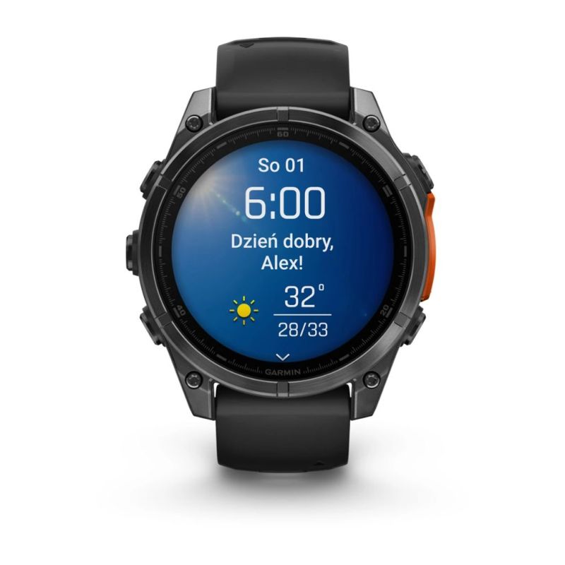 Zegarek Garmin fenix® 8 - 47 mm - Amoled Black